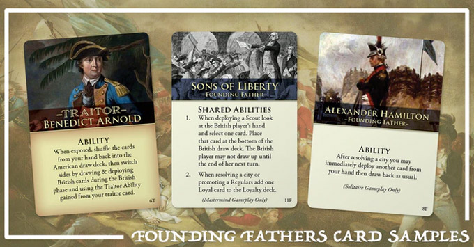 hidden strike american revolution founding fathers cards
