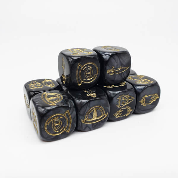 war of the ring collector's edition dice