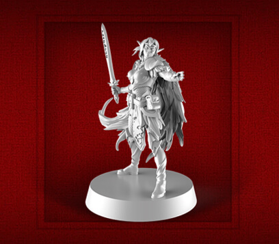 new heroquest female elf