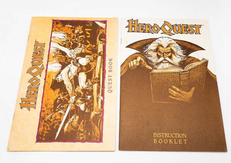 heroquest quest book instruction booklet
