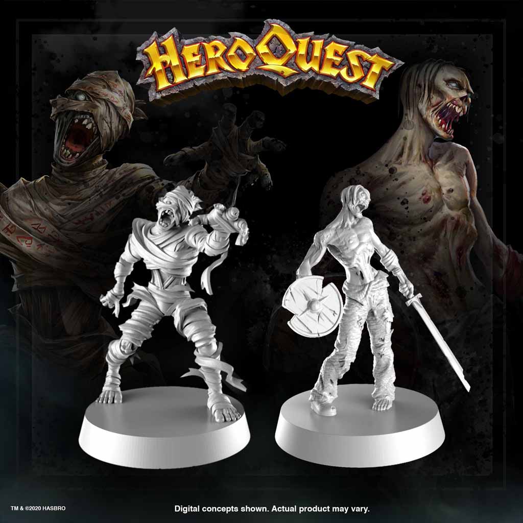 heroquest mummy zombie