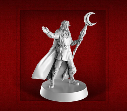 new heroquest male wizard