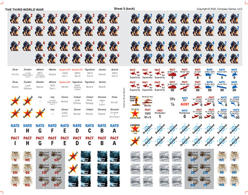 third world war designer signature edition compass games wargame persian gulf southern front arctic battle germany gdw markers