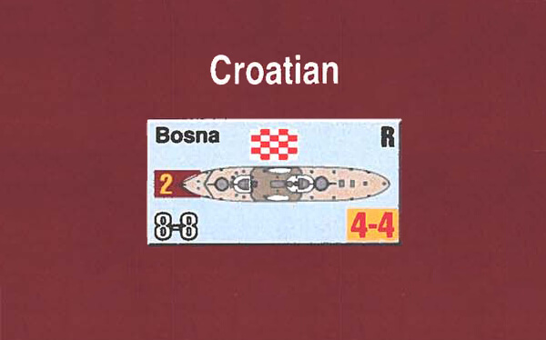 river battleships pieces ships croatian