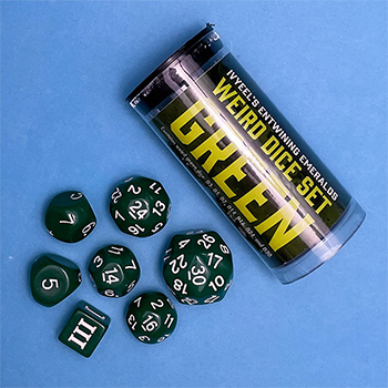 dcc day 2022 green dice of the fallen gods Ivyeel’s Entwining Emeralds
