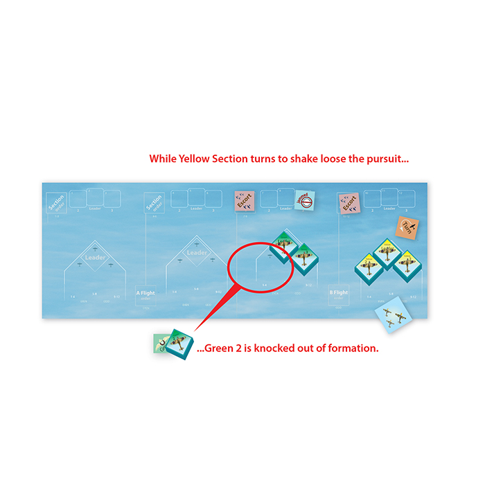 Skies Above Britain combat example