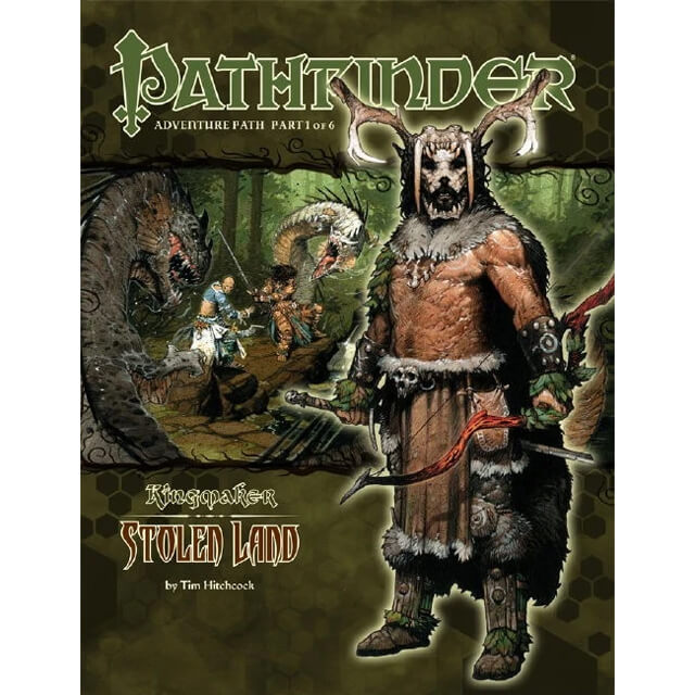 Pathfinder adventure Stolen Land RPG book