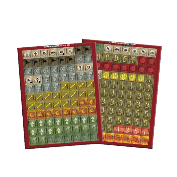 V is for Victory war game counters