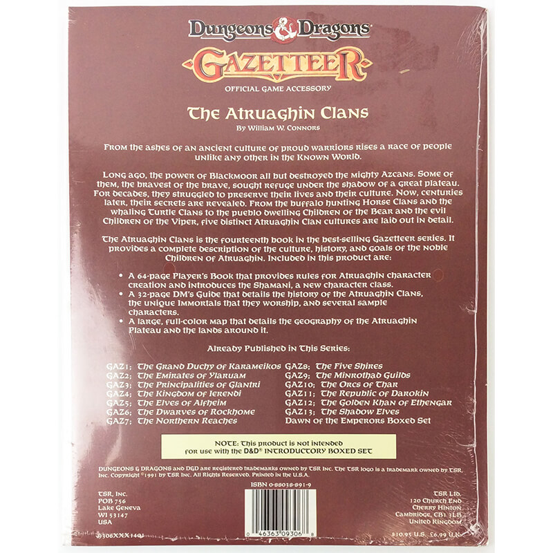 dnd rare the atruaghin clans