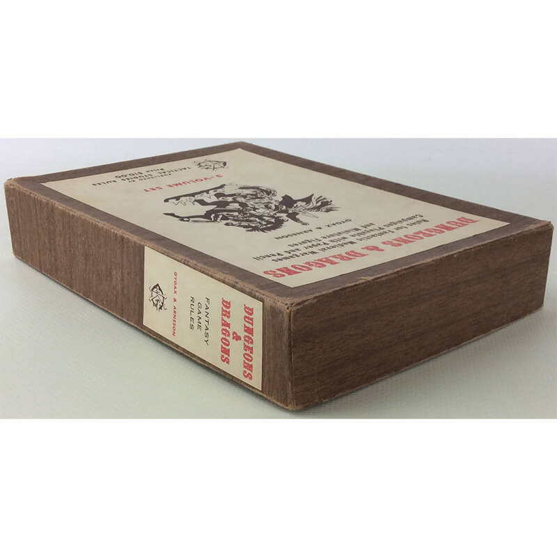 rare dnd woodgrain box set