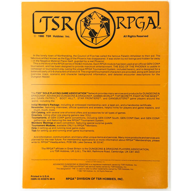 the egg of the phoenix module